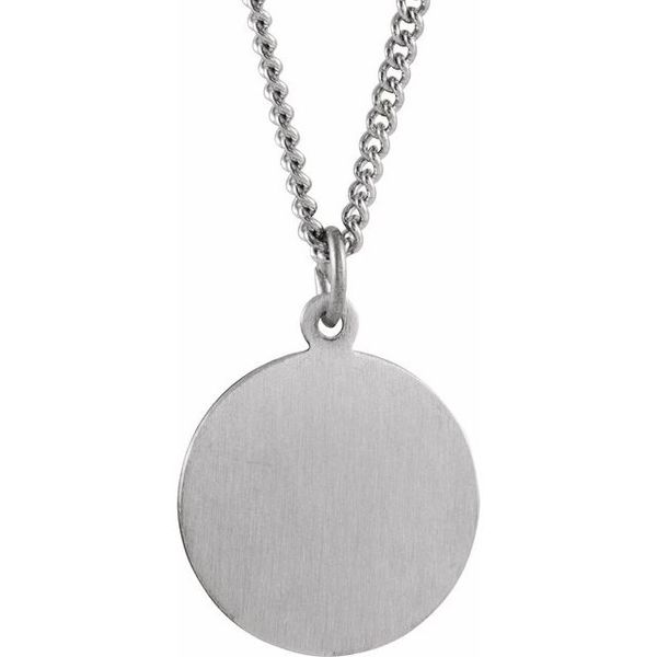 St. Lucy Medal Necklace - Image 3