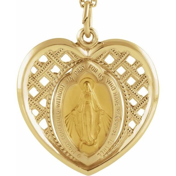 Heart Miraculous Medal