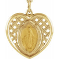 Heart Miraculous Medal