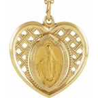 Heart Miraculous Medal