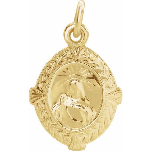 Sacred Heart of Jesus Medal Pendant