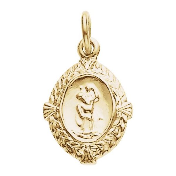St. Christopher Medal Pendant