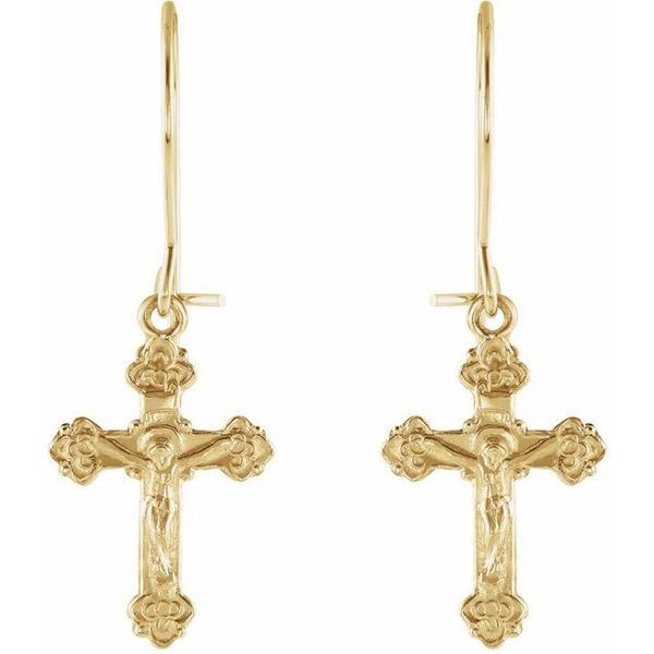 Crucifix Earrings - Image 2