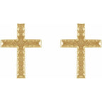 Cross Earrings - Image 2