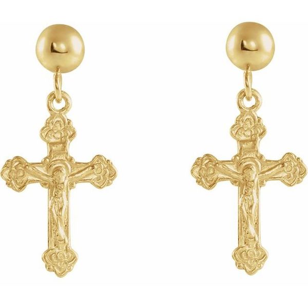 Crucifix Earrings - Image 2