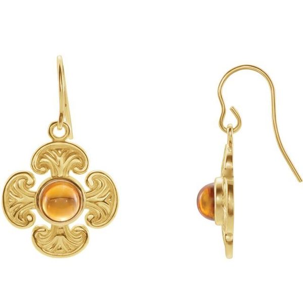 Maltese Cross Earrings