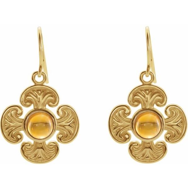 Maltese Cross Earrings - Image 2
