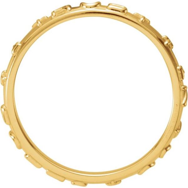 "Jesus I Trust in You" Prayer Ring - Image 2