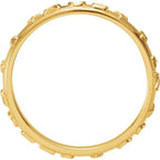 "Jesus I Trust in You" Prayer Ring - Image 2