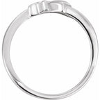Cross & Heart Chastity Ring - Image 2