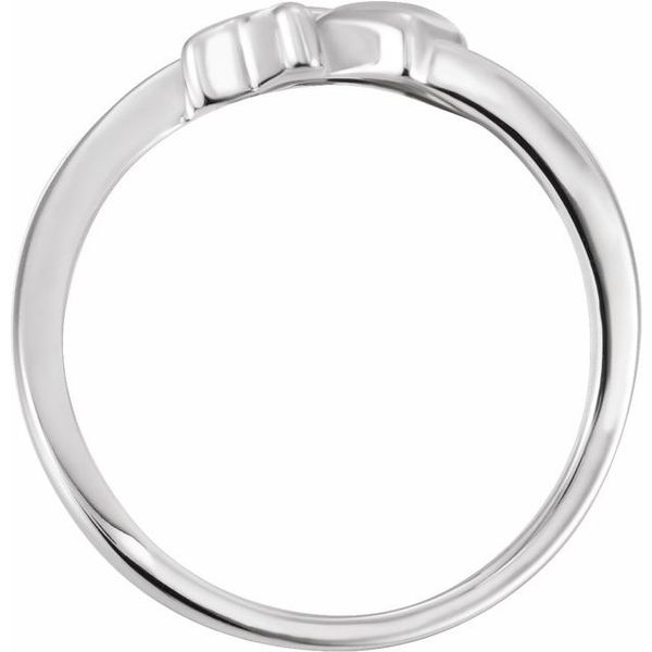 Cross & Heart Chastity Ring - Image 2