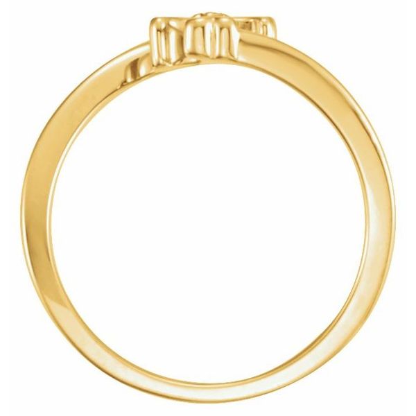 Youth Cross Ring - Image 2