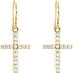 Cross Earrings - Image 2