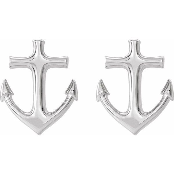 Anchor Earrings - Image 2