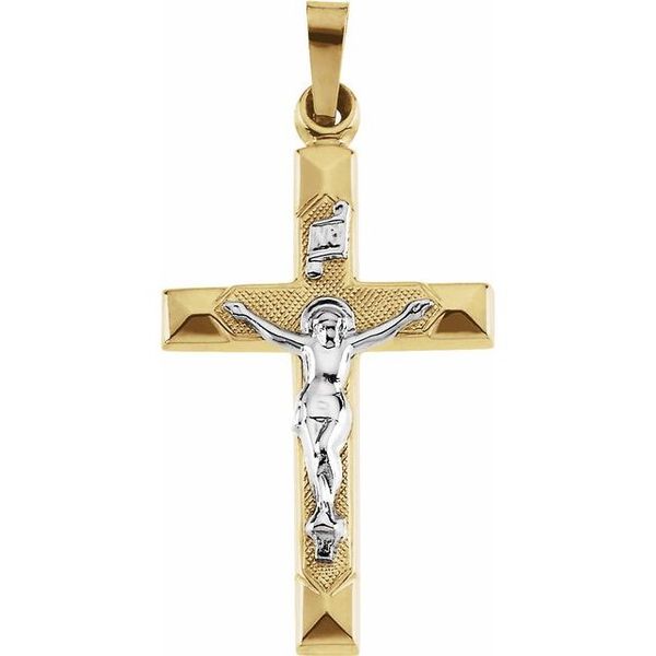 Hollow Crucifix Pendant