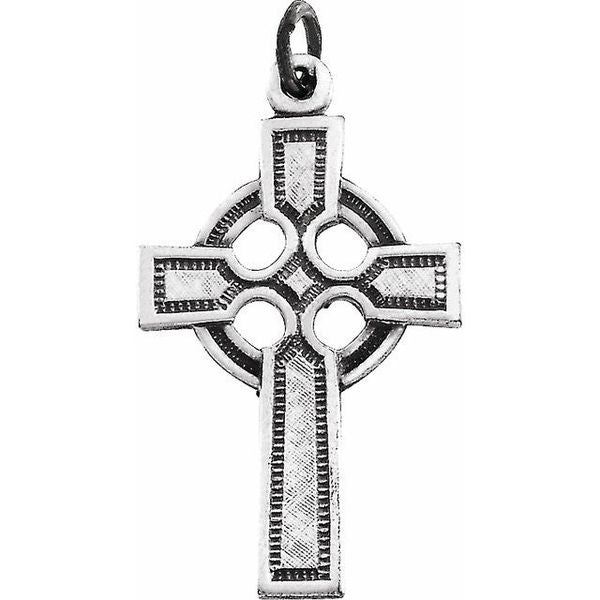 Celtic-Inspired Cross Pendant