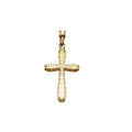 Sculptural Cross Pendant