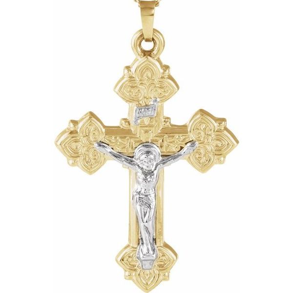Hollow Crucifix Pendant