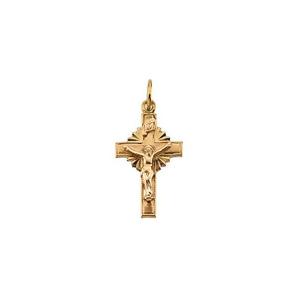 Hollow Crucifix Pendant