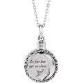So Far But Yet So Close Ash Holder Necklace