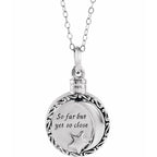 So Far But Yet So Close Ash Holder Necklace