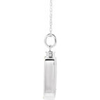 Rectangle Ash Holder Necklace - Image 2