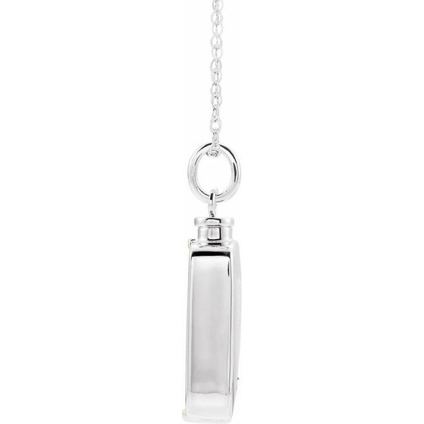 Rectangle Ash Holder Necklace - Image 2