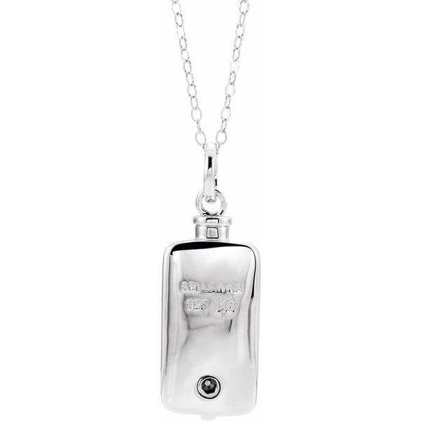 Rectangle Ash Holder Necklace - Image 3