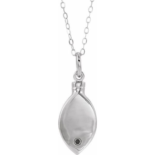 Fleur-de-lis Ash Holder Necklace - Image 3