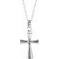 Cross Ash Holder Necklace