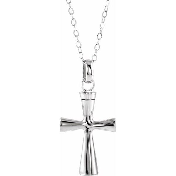 Cross Ash Holder Necklace