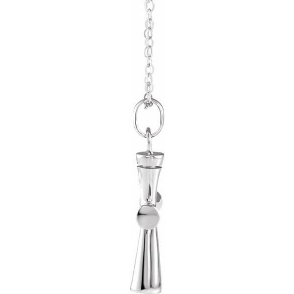 Cross Ash Holder Necklace - Image 2
