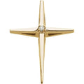 Accented Cross Pendant