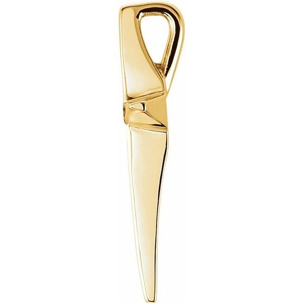 Solitaire Cross Pendant - Image 2