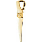 Solitaire Cross Pendant - Image 2