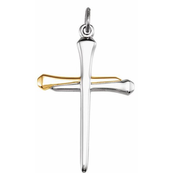 Nail Cross Necklace - Image 4