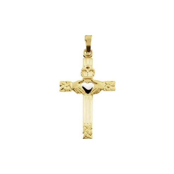 Claddagh Cross Pendant