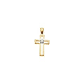 Accented Cross Pendant
