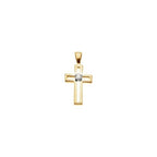 Accented Cross Pendant