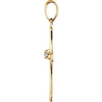 Accented Cross Pendant - Image 2