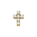 Accented Cross Pendant