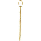 Floral-Inspired Cross Pendant - Image 2
