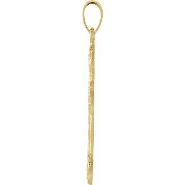 Floral-Inspired Cross Pendant - Image 2