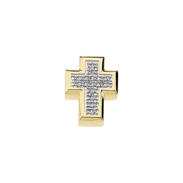 Accented Cross Pendant