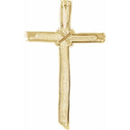 Woodgrain Cross Pendant - Image 2
