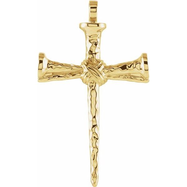 Nail Cross Pendant