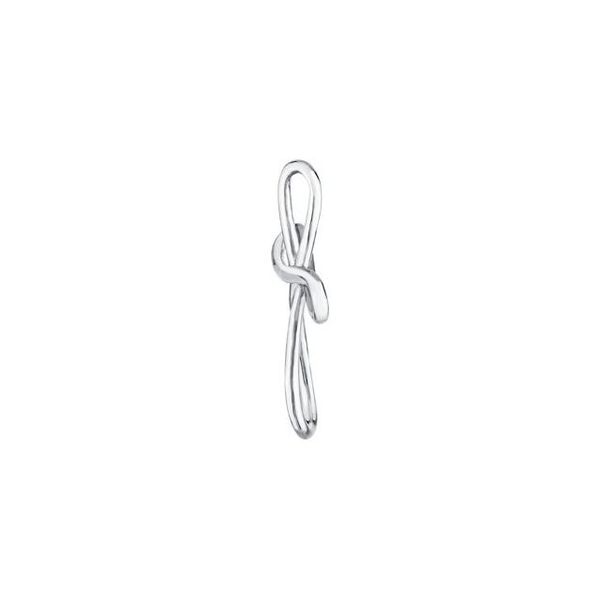 Infinity-Inspired Cross Pendant - Image 2
