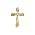 Accented Cross Pendant