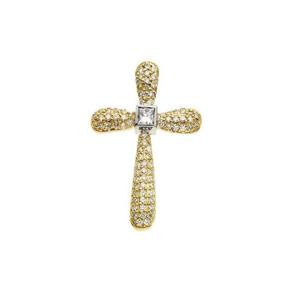 Accented Cross Pendant