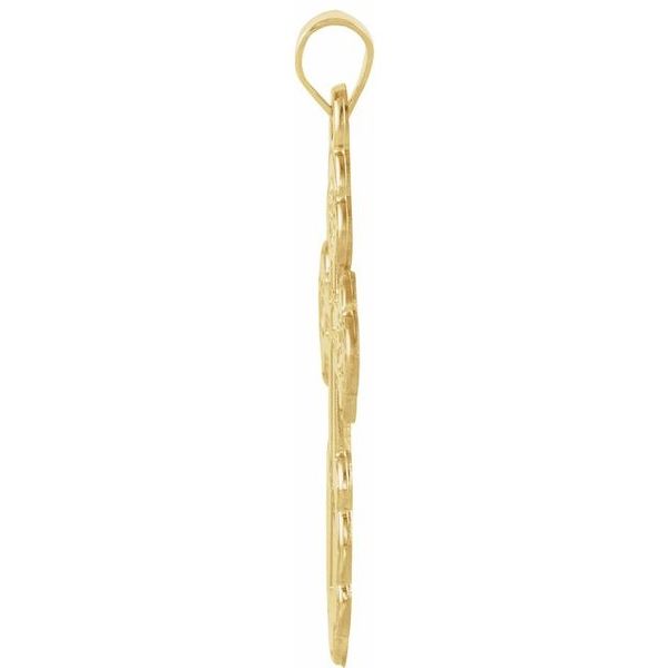 St. Olga Orthodox Cross Pendant - Image 2
